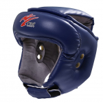 Шлем для единоборств с дополнительной защитой лба Рэй-Спорт БОЕЦ-2, иск.кожа и иск.замша